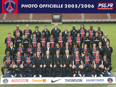 équipe du psg